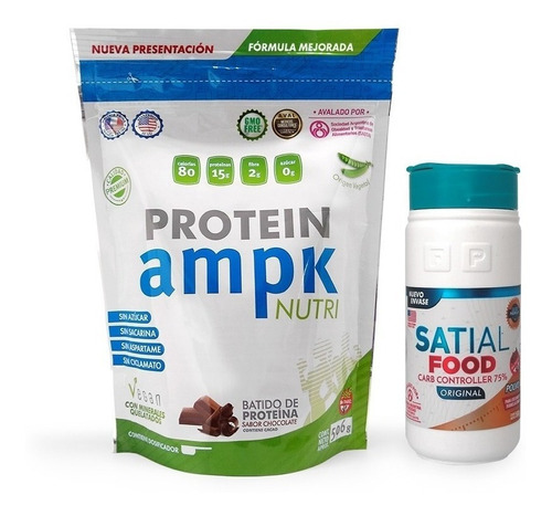 Combo Fit Vegan Ampk Protein + Satial Food