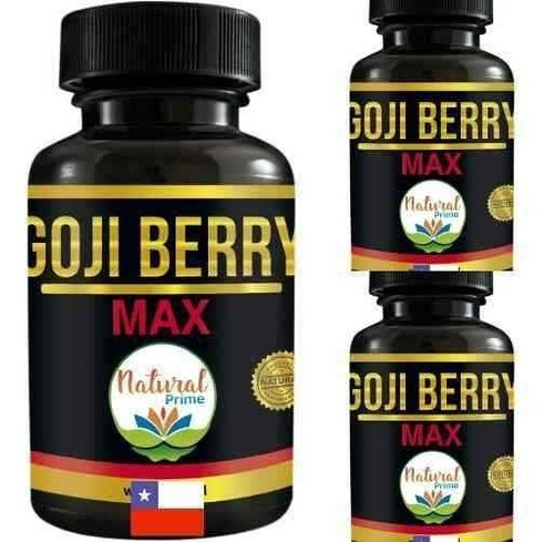 Oferta 3 Mese Goji Berry Max Pastillas Pierde Kilos Ansiedad