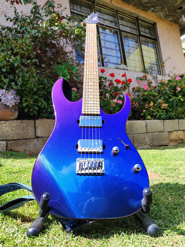 Guitarra Ibanez Gio Grg121sp Color Blue Metal Chamaleon