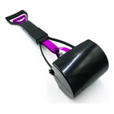 Recogedor De Heces Plegable Grande 60 Cm Para Perros Y Gatos Color Morado