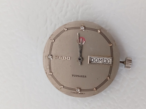 Máquina Y Carátula De Reloj Rado Voyager Vintage 