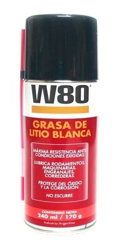 W80 Grasa De Litio Blanca En Msp