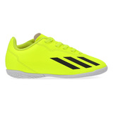 Botines Fútbol adidas X Crazyfast Club Ic Infantil En Amaril