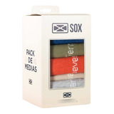 Pack De Soquetes Sox Semanal - En Caja De 7 Pares