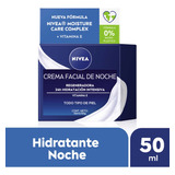 Nivea Crema Facial De Noche Regeneradora X 50gr