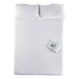 Cubrecolchón Impermeable Queen Size Blanco Vianney 