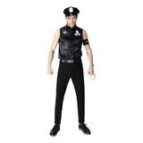 Disfraz De Policía Para Hombre  Uniformes De Policía  Cospla