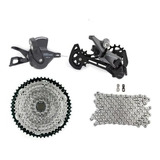 Kit Shimano Deore 12v 1x12 M6100 + Cassete 11/52 Padrão Hg