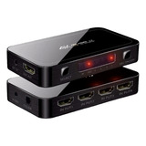 Switch Hdmi 4 In 1 Out + Extractor Audio Digital 4k 60ghz