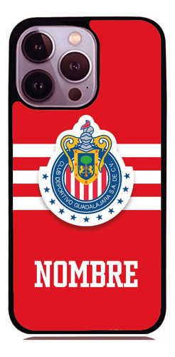 Funda Chivas Guadalajara Logo Samsung Personalizada