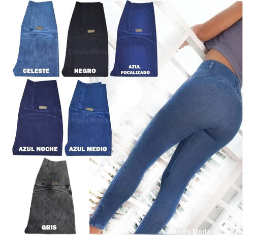 Jeans Fajero Reductor Push Up Moldeadora