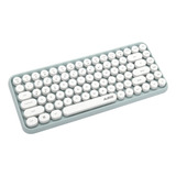 Ajazz 308i - Teclado Bluetooth Tapa De Tecla Redonda 10m Bt