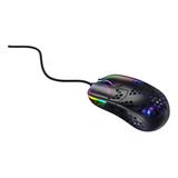 Mouse Liviano Negro Rgb 5 Botones Hasta 16000 Dpi