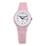 Reloj Mujer Mistral Sumergible Lax-aao-04 Joyeria Esponda Color De La Malla Rosa Color Del Bisel Rosa Color Del Fondo Blanco