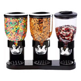 Dispensador Triple Cereal Granos Dulces Frutos Secos