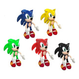 Boneco Do Turma Do Sonic Várias Cores Brinquedo Lançamento 