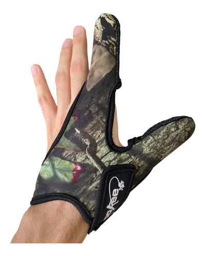 Guantes De Pesca 2 Dedos Camuflados Pokee