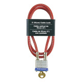 Master Lock 719d Cable Largo De 3 X 316 Diametros Con Canda