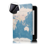 Case Kindle Paperwhite Wb-ultra Leve Mapa Mundi