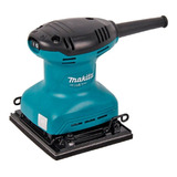 Lijadora Profesional Orbital Makita Mt M9200b Turquesa 180w 220v