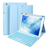 Hamile Funda Teclado P/ iPad 10.2 Y iPad Air Y Pro De 10.5