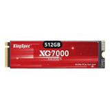Ssd Kingspec Xg7000 512 Gb | M.2 | Gen 4.0x4 | 7400/6600 Mb/s Color Negro