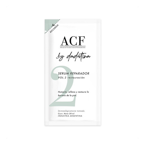 Acf By Dadatina Refill Serum Facial Reparador Vol.2 30ml