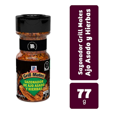 Sazonador Grill Mates De Ajo Asado Y Hierbas 77g Mccormick | MercadoLibre