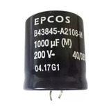 (1 Peça) Capacitor Eletrolitico 200v 1000uf 30x35