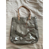 Bolso Michael Kors Plateada Original