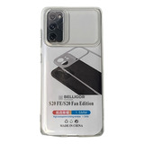 Capa Celular Para Samsung S20 Fe Silicone C/ Protetor Câmera