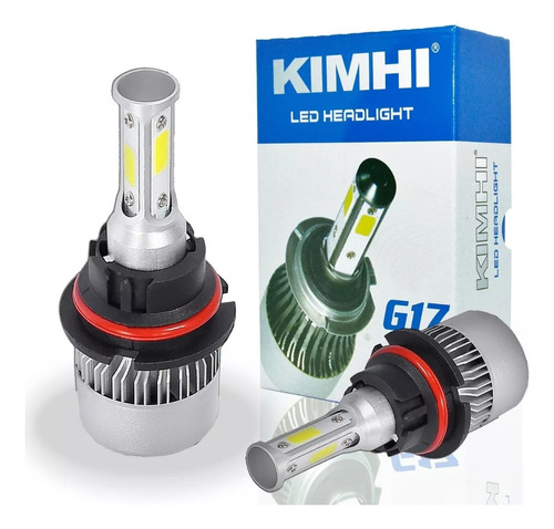 Kit Led G17 C4 Con 4 Caras Principales Alta Baja H4 H13 9007