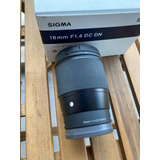 Sigma 16 Mm 1.4 Sony E Apsc Angular