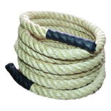 Corda Naval Crossfit Sisal Funcional Rope Natural 32mm X 6m