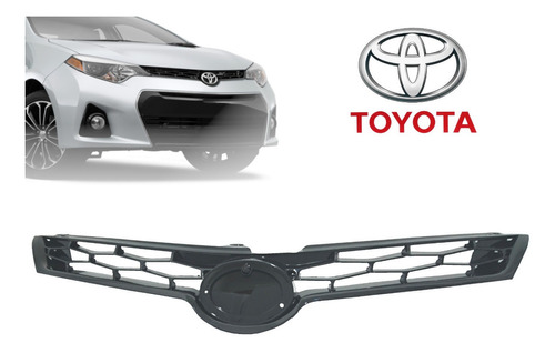 Parrilla / Rejilla De Radiador Para Toyota Corolla S 2016 Foto 3