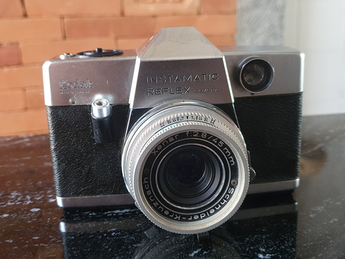 Câmera Kodak Instamatic Reflex Lente Alemã Schneider Xenar