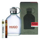 Hugo Green De Hugo Boss 125 Ml Original+perfume Cuba 35ml