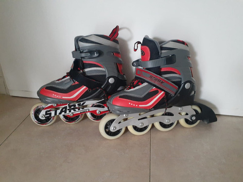 Rollers Stark Extensible Rojo Abec 9