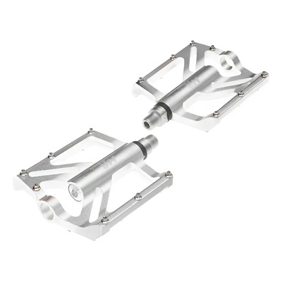 Pedales Para Bicicleta Bmx 1\u002F2 Aluminio Plata Alnc-827 Hs | MercadoLibre