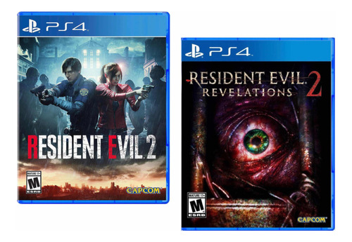Combo Pack Resident Evil 2 Remake + Revelation 2 Ps4 Nuevos*