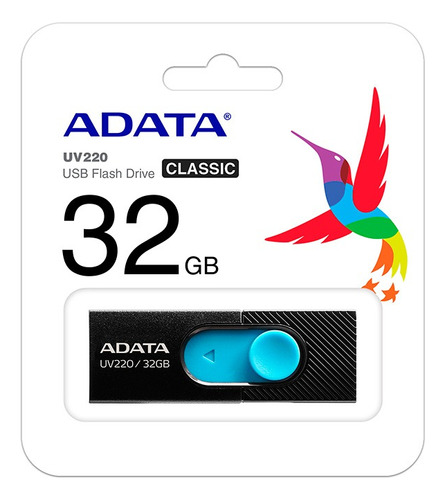 Kit 10 Memoria Usb 32gb Adata Usb 2.0 Retractil Mayoreo