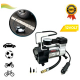 Compressor De Ar Elétrico Mini 12v Portátil Para Pneu E Bola