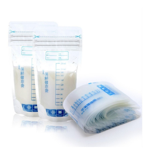 Pack 150 Bolsas Para Leche Materna 250ml Banco De Leche