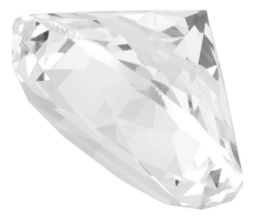 Piedra De Diamante Sintética Grande, Cristal Transparente