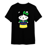 Camiseta Hello Kitty Mulan Princesa Chinesa Ref896