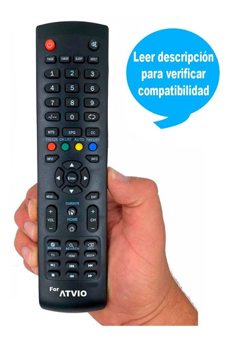 Control Remoto Atvio Smart Tv Cursor Nuevo