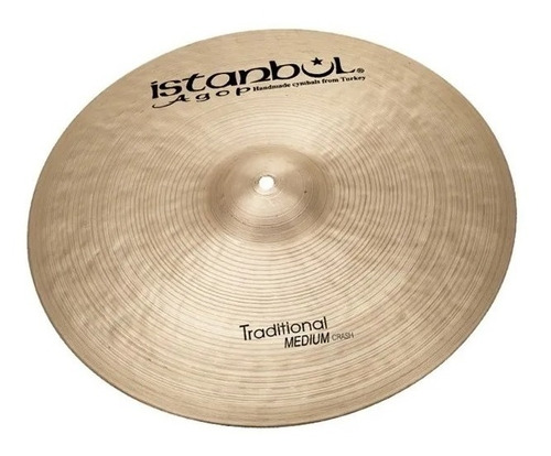 Platillo Istanbul Agop Mc17 Traditional Medium Crash 17.