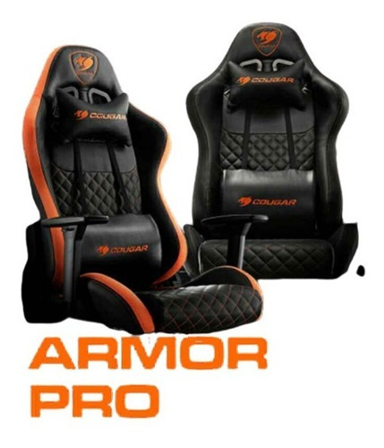 Silla Gamer Cougar Armor Pro 120kg Memory Foam Premium