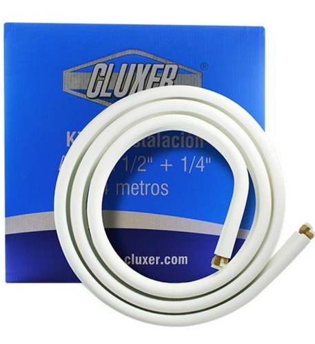 Kit Tubería Para Minisplit De Aluminio 1/2 Y 1/4 Cluxer