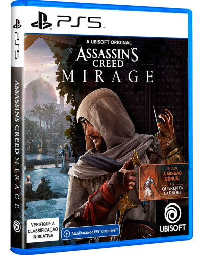 Jogo Ps5 Assassins Creed Mirage Ubisoft